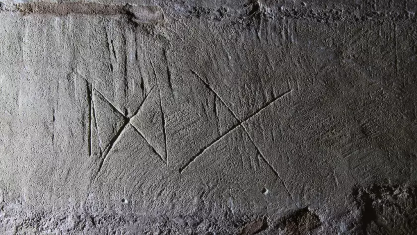 Marca de cantero. Distrito español de Maestros Masones de Marca