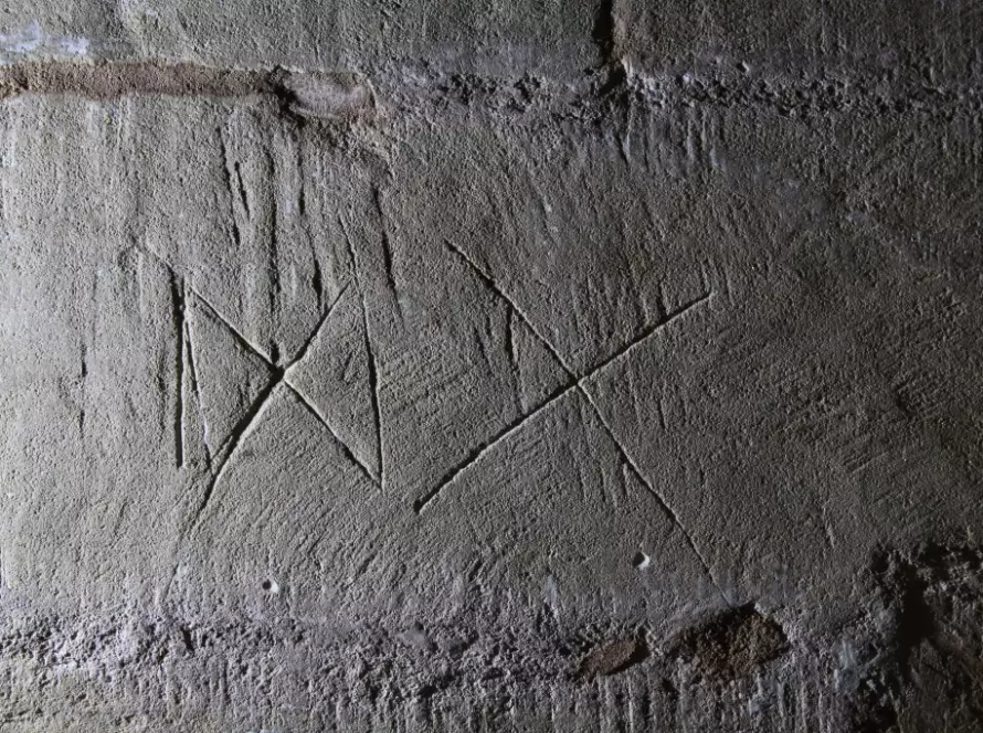 Marca de cantero. Distrito español de Maestros Masones de Marca